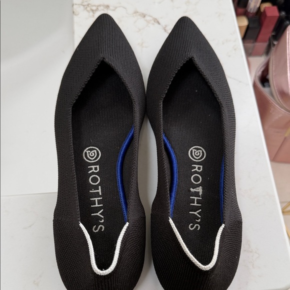 Rothy's Shoes - Rothy's Black and Blue Women's Flats